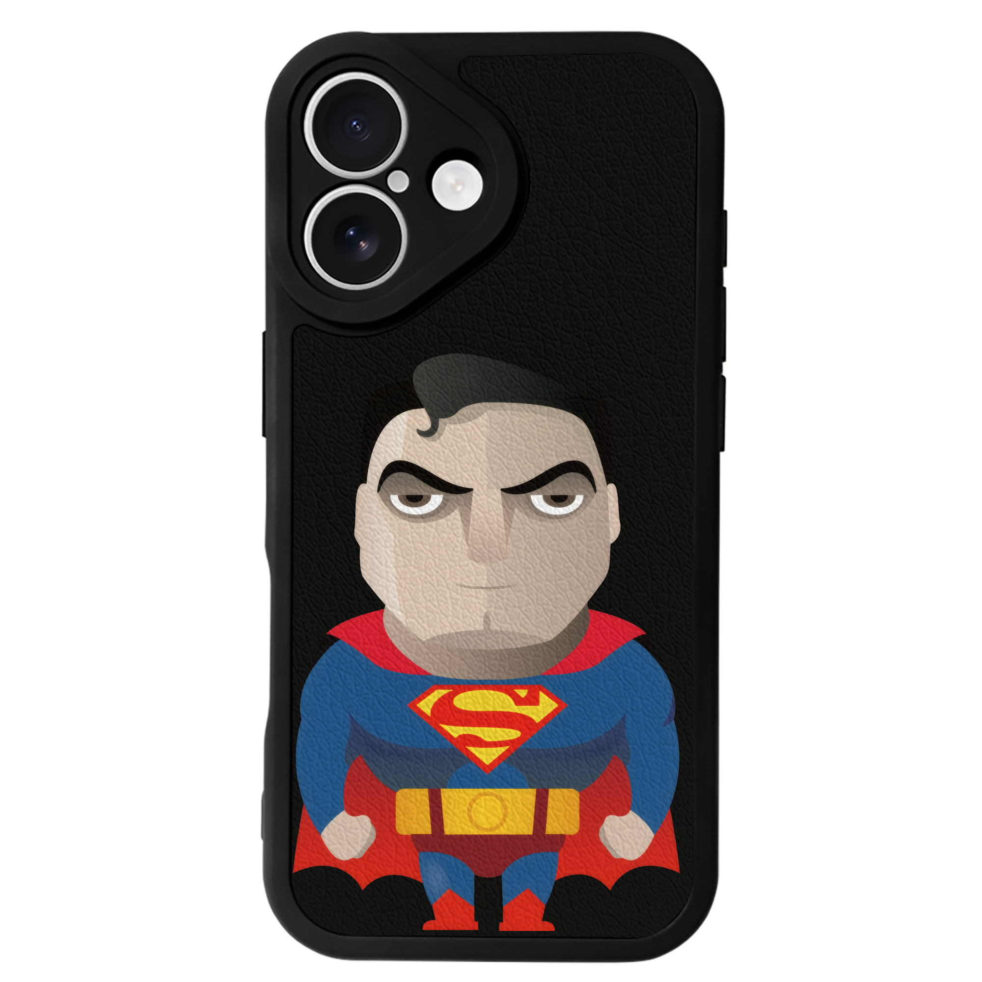 （画像用） アベンジャーズ The Avengers 【iPhone 16シリーズ対応】シリコンスマホケース（レザー調） 材質：シリコン